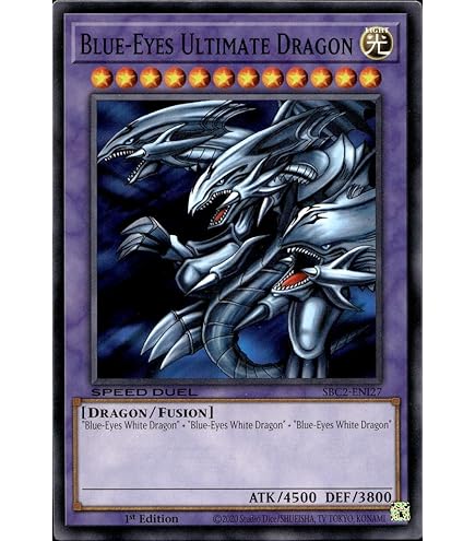 Amazon.com: YuGiOh : LDK2-ENK40 Limited Ed Blue-Eyes Ultimate